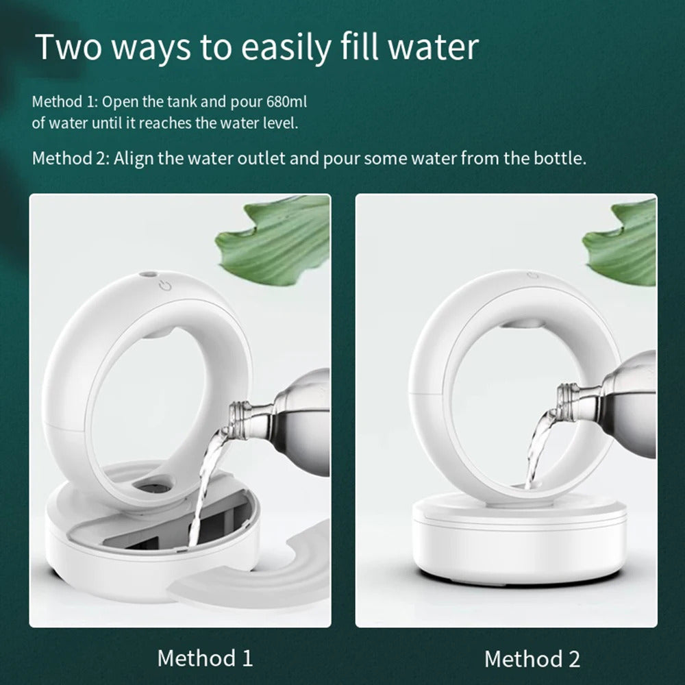 Anti-gravity Water Drop Humidifier / Essential Oils Diffuser