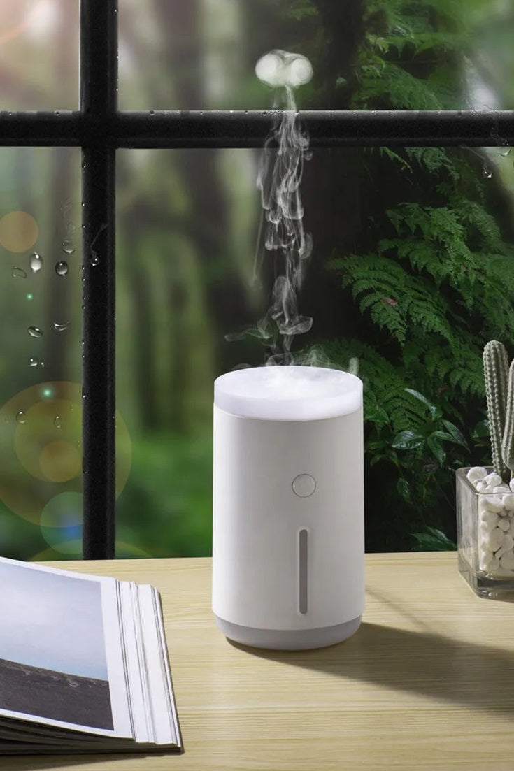 Jellyfish Smoke Rings Ultrasonic Aromatherapy Diffuser /Warm Lamp