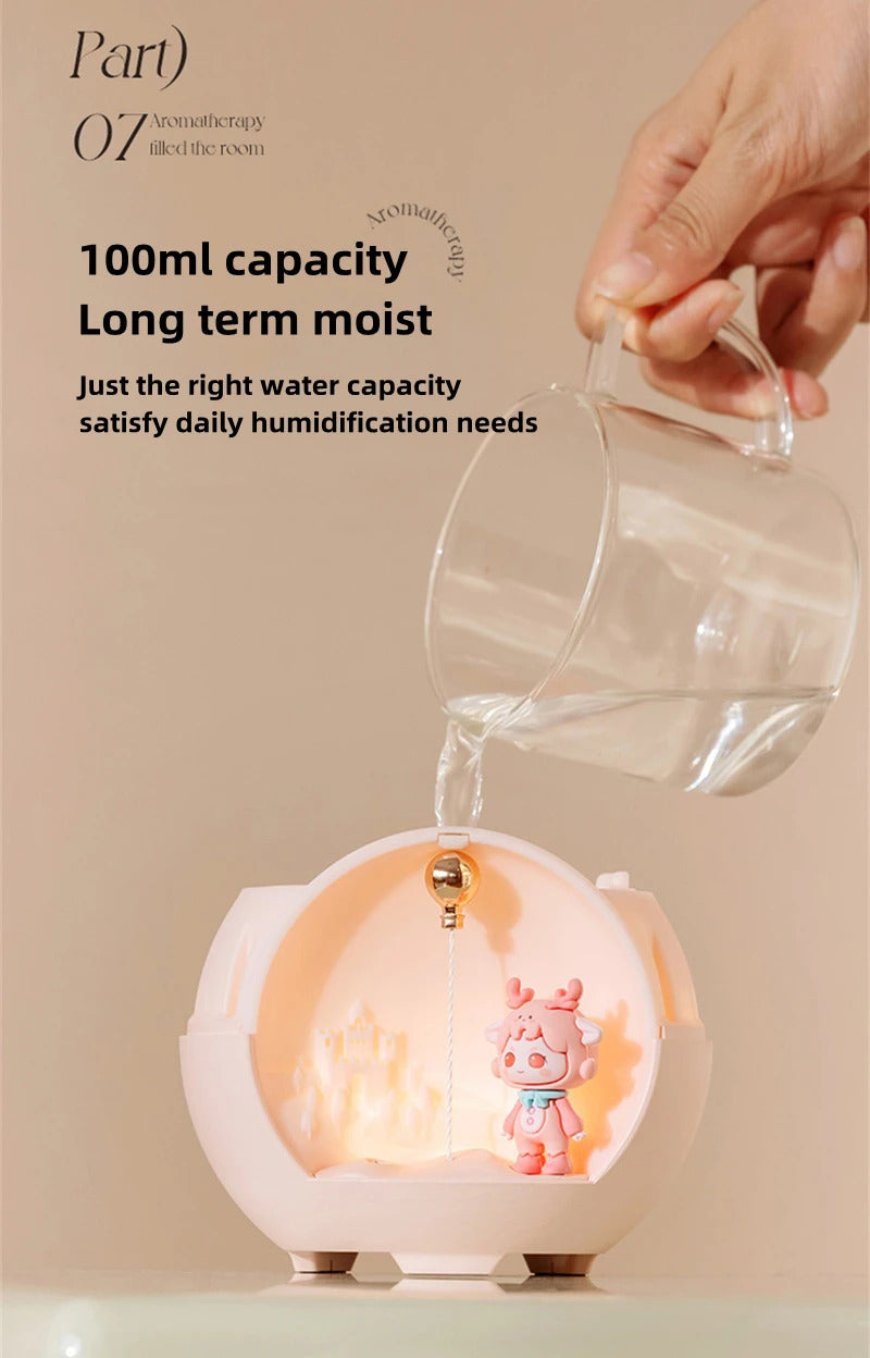 Maglev Night Lamp / Aromatherapy Diffuser & Humidifier