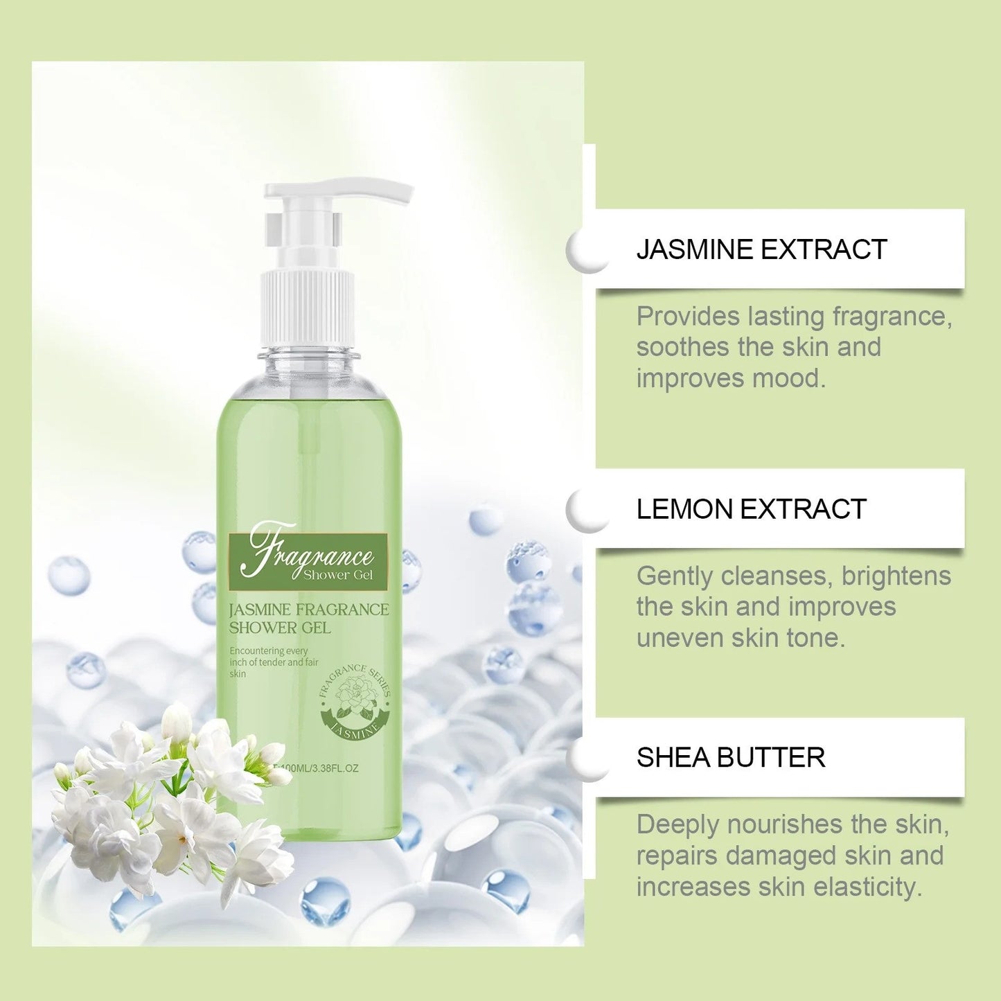 Fragrant Shower Gel with Natural Extracts