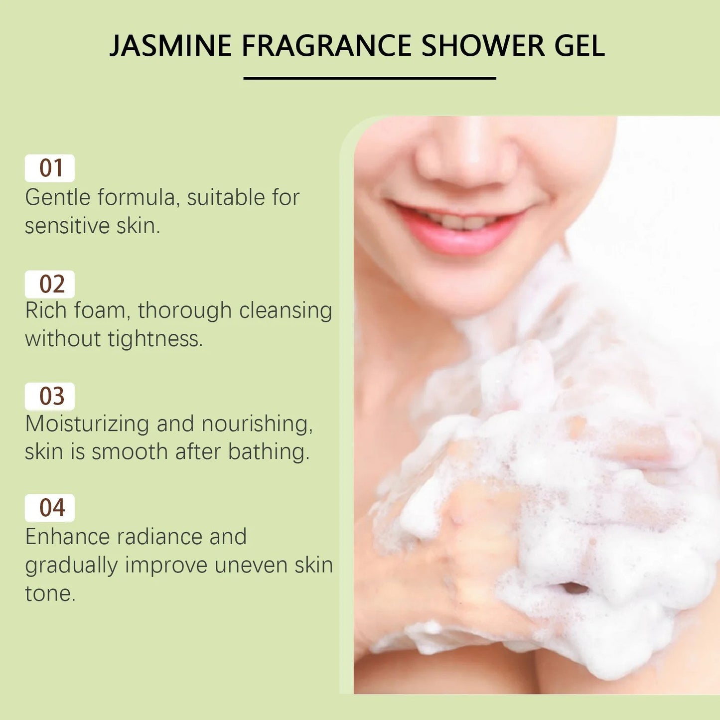 Fragrant Shower Gel with Natural Extracts