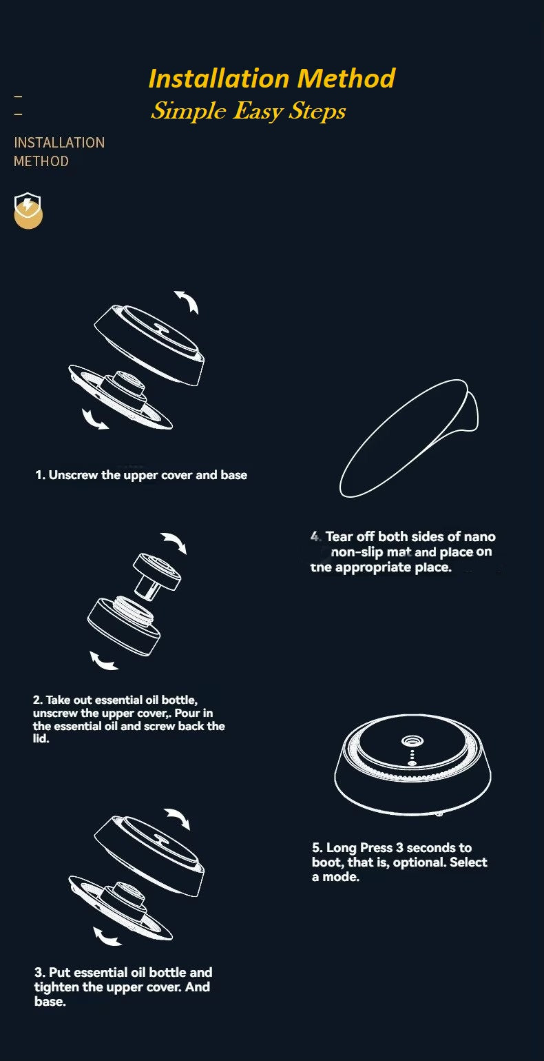 Smart Car Aromatherapy Diffuser