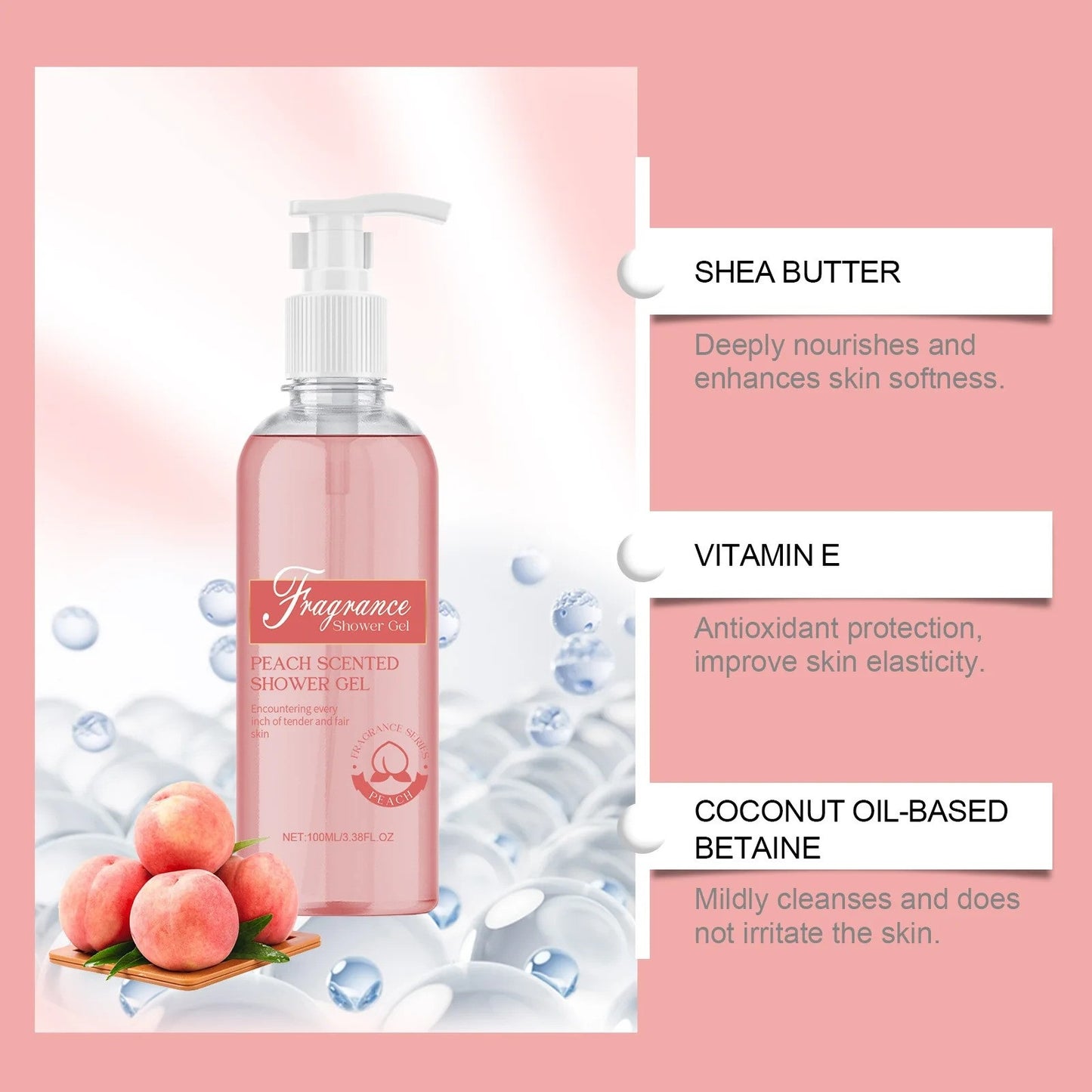 Fragrant Shower Gel with Natural Extracts