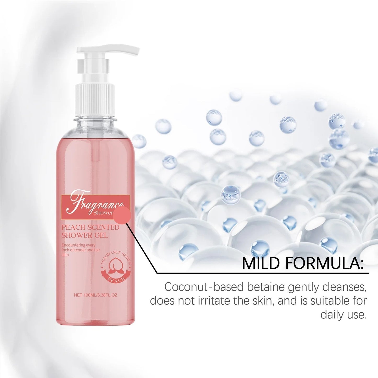 Fragrant Shower Gel with Natural Extracts
