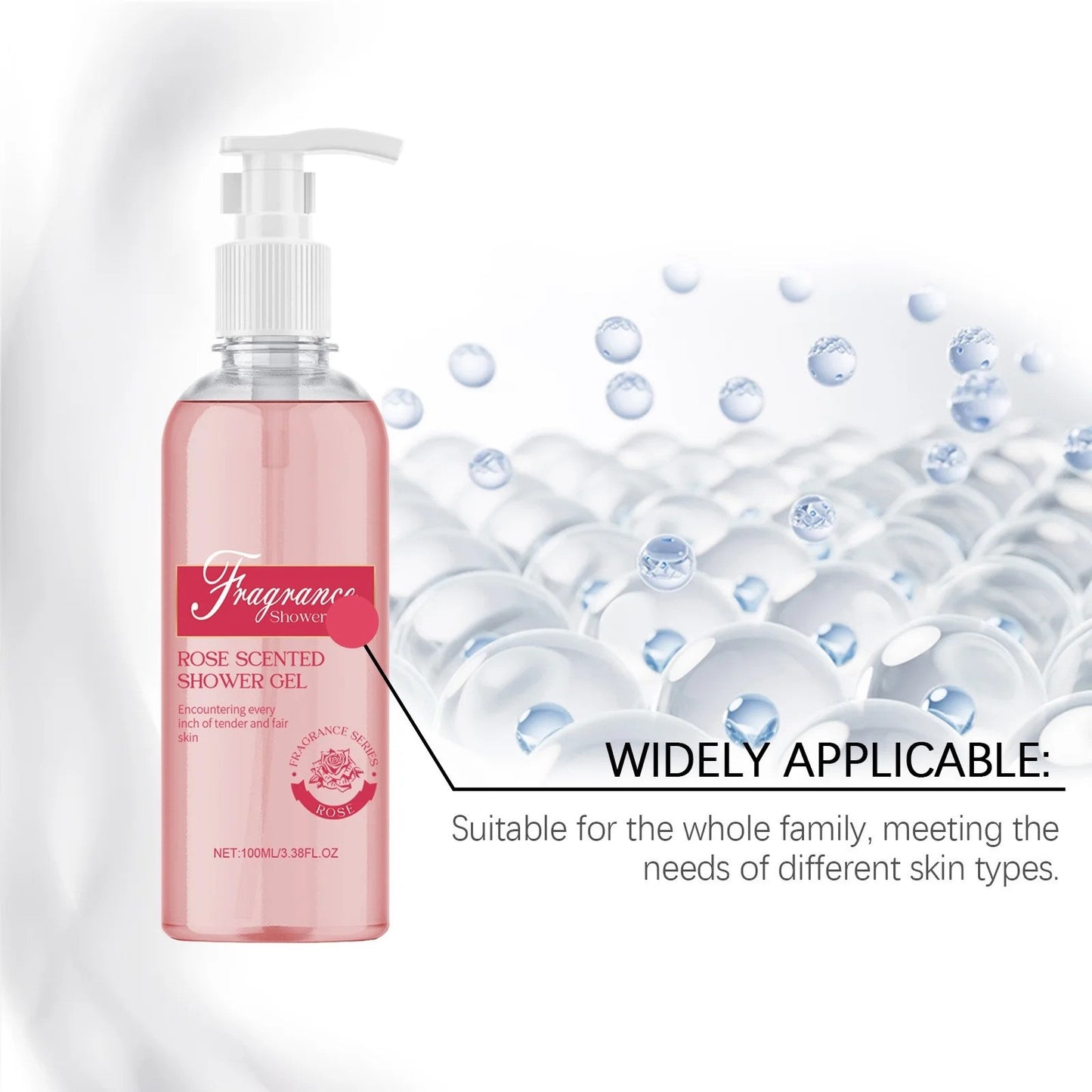 Fragrant Shower Gel with Natural Extracts