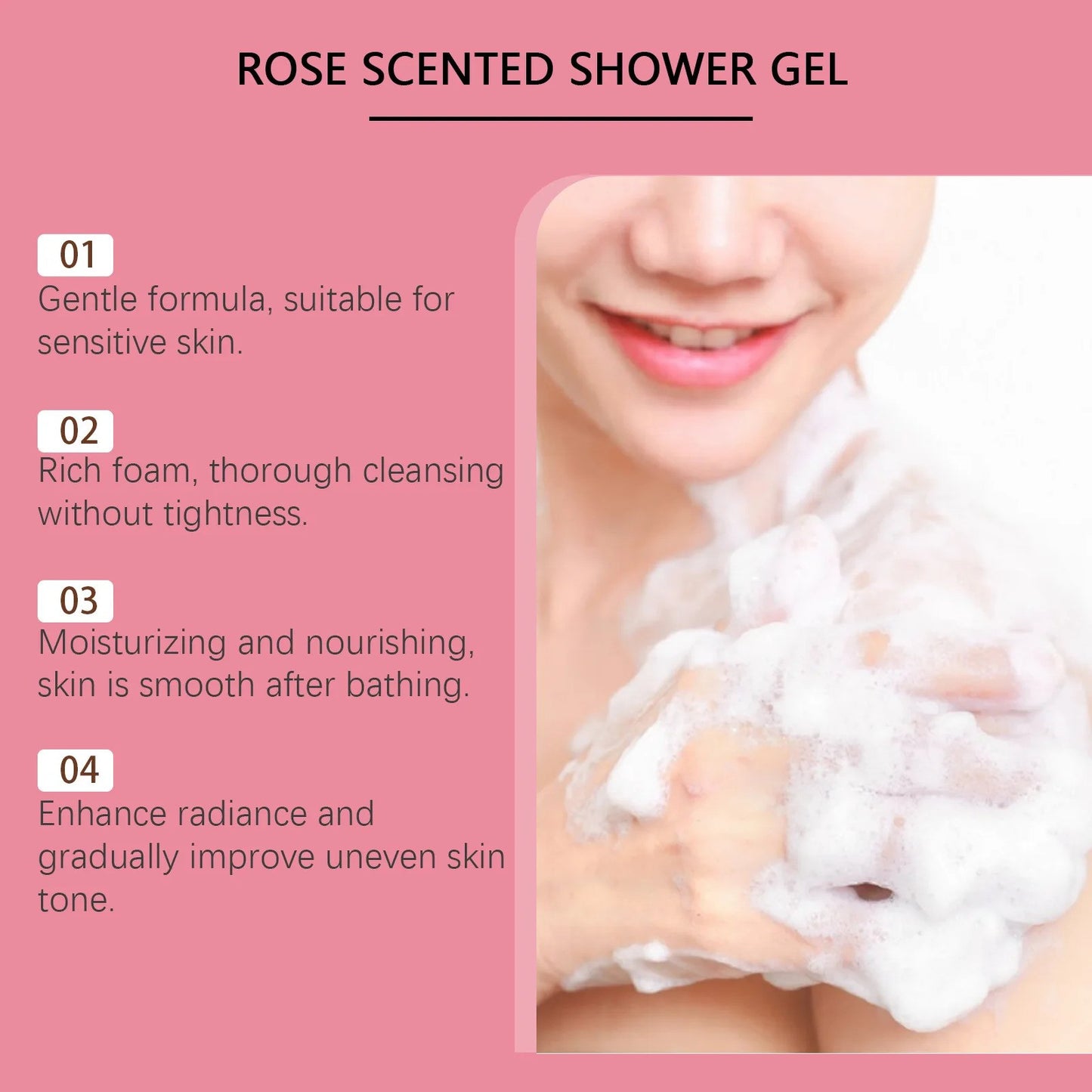Fragrant Shower Gel with Natural Extracts