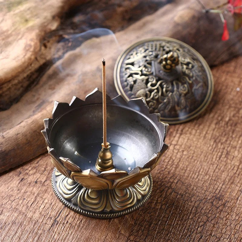 Lotus Flower Incense Diffuser/ Home Decor