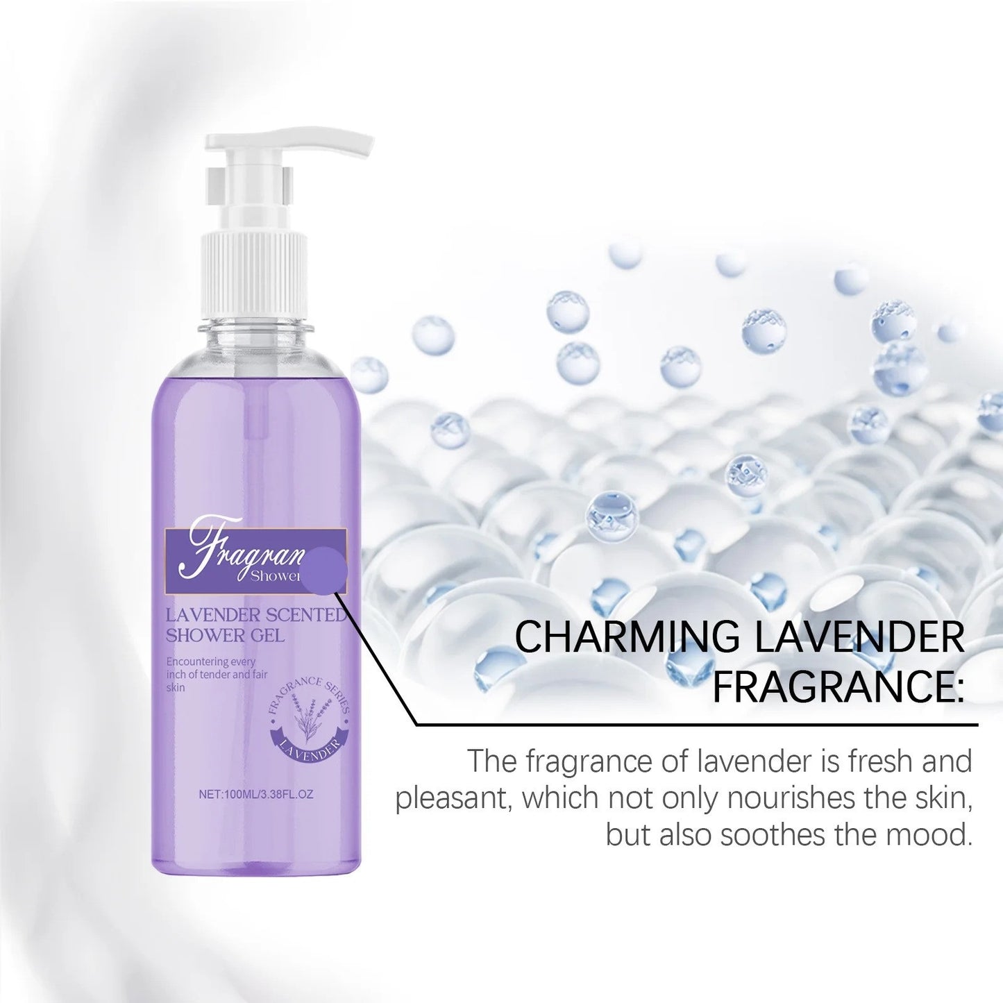 Fragrant Shower Gel with Natural Extracts