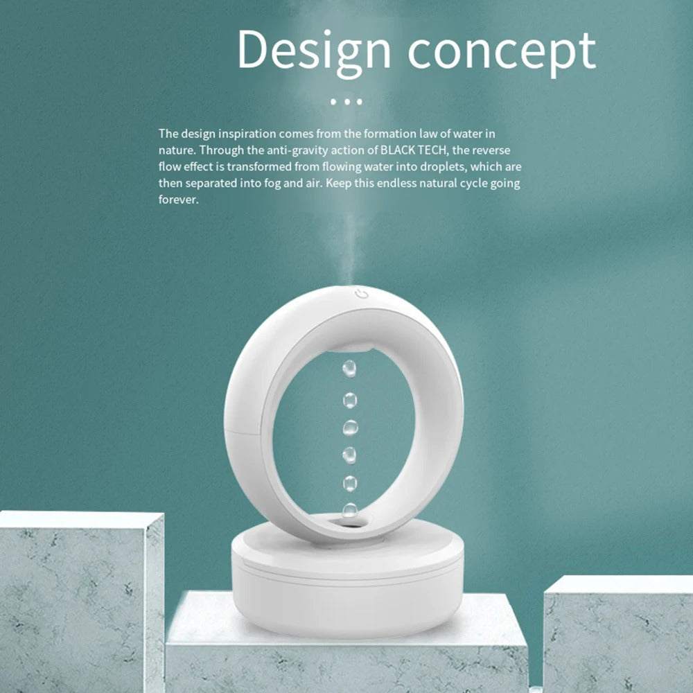 Anti-gravity Water Drop Humidifier / Essential Oils Diffuser