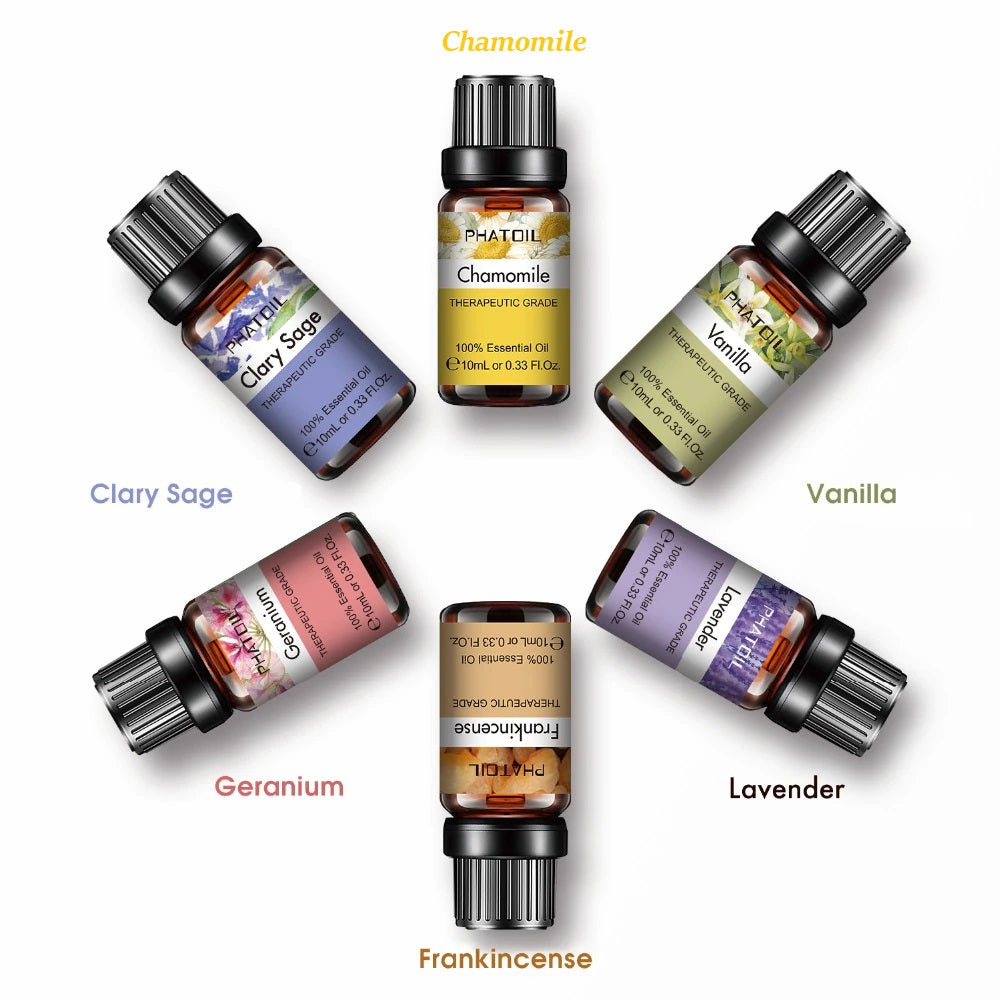 Aroma Gift Set- 6 Premium Essential Oils