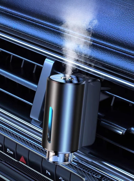 Smart Aromatherapy Car Diffuser with LED Lights
