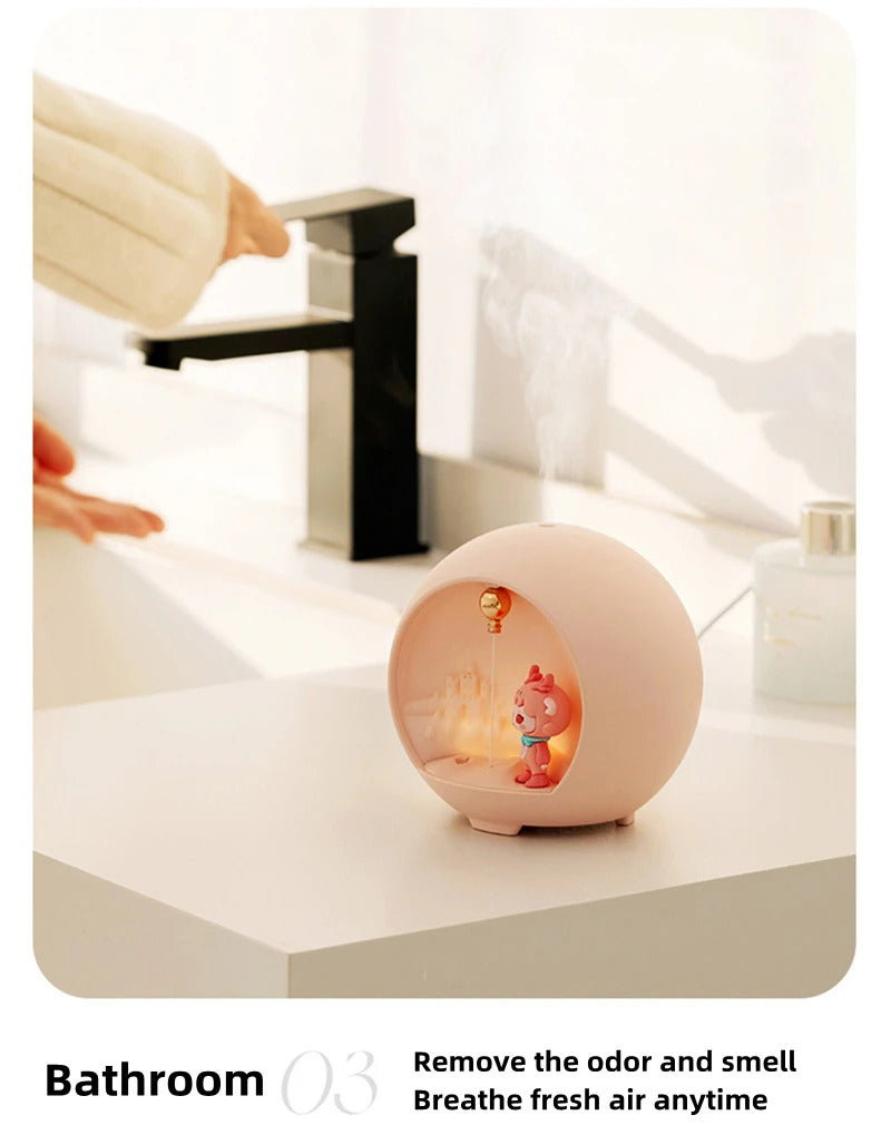 Maglev Night Lamp / Aromatherapy Diffuser & Humidifier