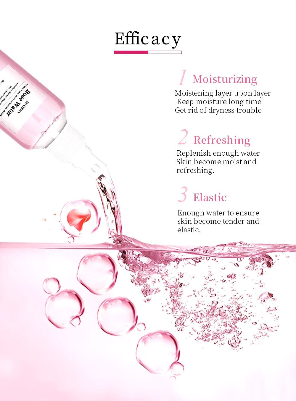 Premium Rose Water for Skin Care