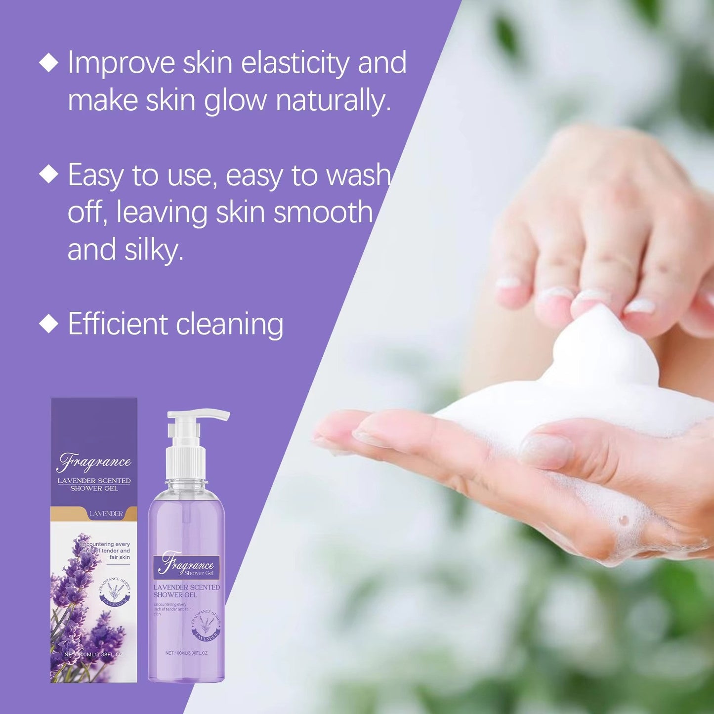 Fragrant Shower Gel with Natural Extracts